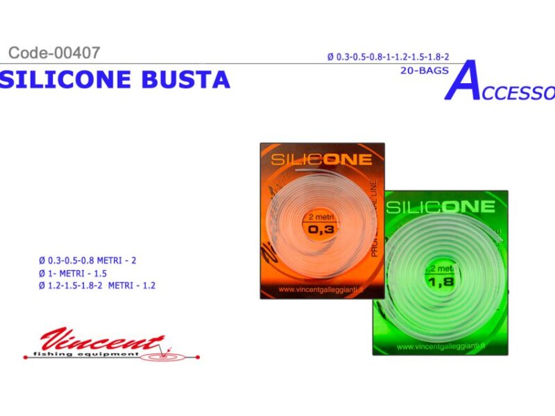 Vincent silicone busta