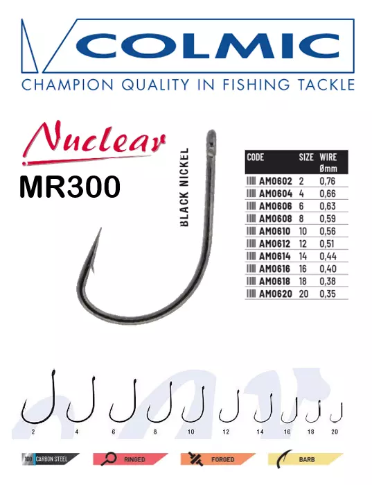 Colmic Ami Nuclear MR300 Black Nichel